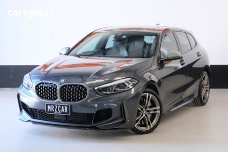 Grey 2021 BMW M135I Hatchback Xdrive