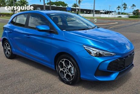 Blue 2025 MG MG3 Hatchback Excite