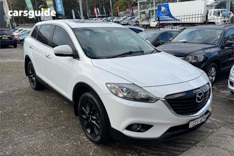 White 2015 Mazda CX-9 Wagon Luxury (fwd)