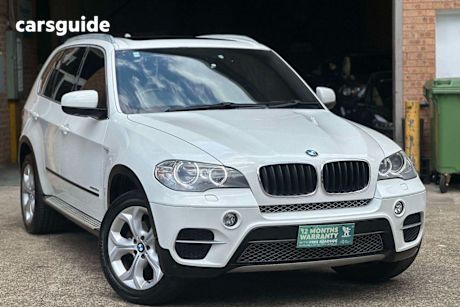White 2011 BMW X5 Wagon xDRIVE30d E70 MY12