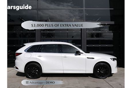 White 2025 Mazda CX-80 Wagon G40E Gt