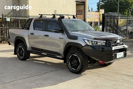 Silver 2020 Toyota Hilux Double Cab Pick Up Rugged X (4X4)