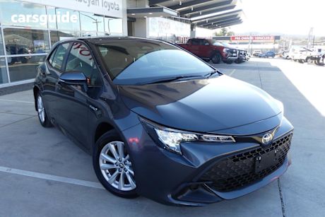 Grey 2023 Toyota Corolla Hatchback Ascent Sport Hybrid