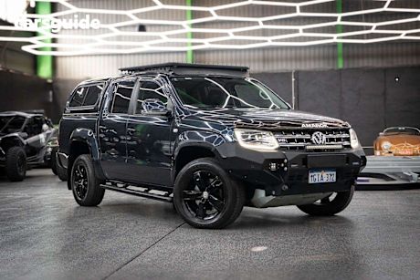 Blue 2017 Volkswagen Amarok Dual Cab Utility V6 TDI 550 Highline