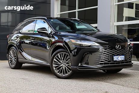 Black 2023 Lexus RX350H Wagon Sports Luxury AWD Hybrid