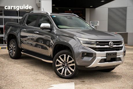 Grey 2024 Volkswagen Amarok Dual Cab Utility Aventura TDI600 4Motion