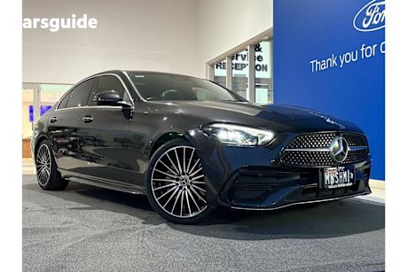 Grey 2022 Mercedes-Benz C200 Sedan Edition C Mhev