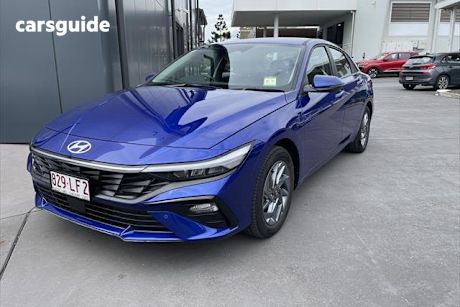 Blue 2024 Hyundai I30 Sedan