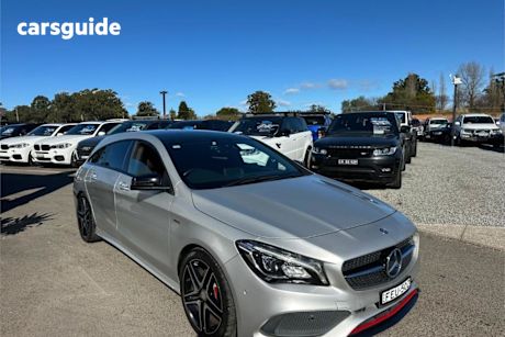 Silver 2017 Mercedes-Benz CLA250 Wagon Sport 4Matic S/Brake
