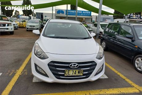 White 2015 Hyundai I30 Hatchback Active X