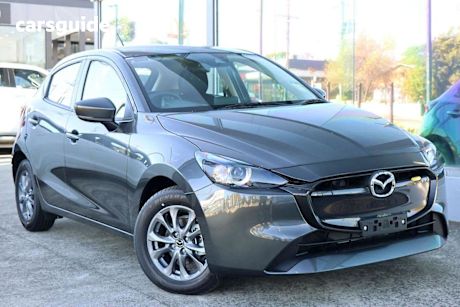 Grey 2024 Mazda 2 Hatchback G15 Pure