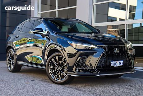 Black 2022 Lexus NX350 Wagon F Sport AWD