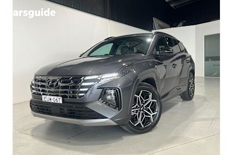 Grey 2022 Hyundai Tucson Wagon ELITE 4X4