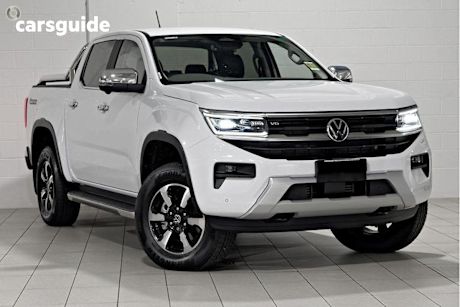White 2024 Volkswagen Amarok Dual Cab Utility Style Tdi600 4Motion