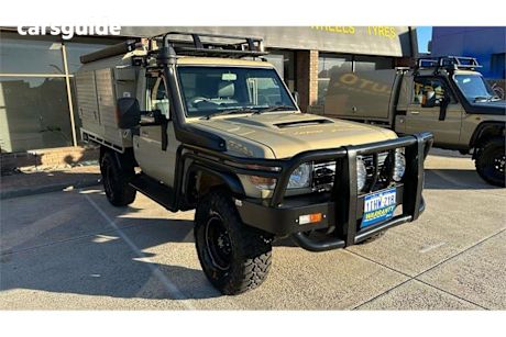 Beige 2011 Toyota Landcruiser OtherCar WORKMATE 4X4