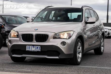 Silver 2010 BMW X1 Wagon Xdrive 20D