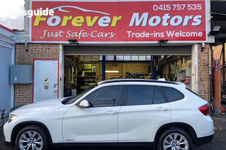 White 2013 BMW X1 Wagon Sdrive 18D Xline