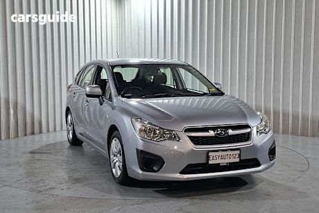 Silver 2012 Subaru Impreza Hatchback 2.0I (awd)