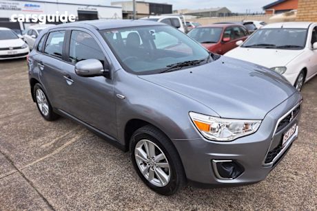 Grey 2014 Mitsubishi ASX Wagon (2Wd)
