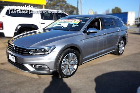 Silver 2018 Volkswagen Passat Wagon Alltrack 140 TDI