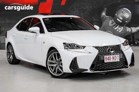 White 2019 Lexus IS Sedan IS300 F SPORT R