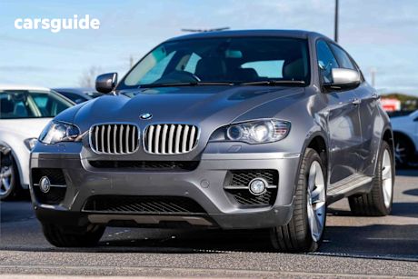 Silver 2009 BMW X6 Coupe Xdrive 35D