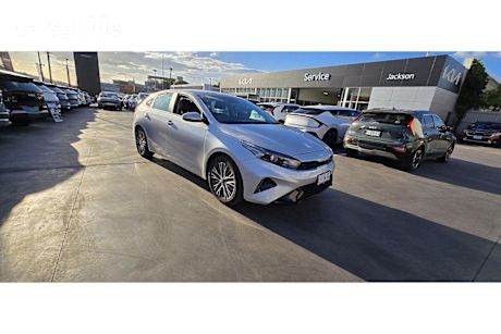 Silver 2024 Kia Cerato Hatchback Sport+