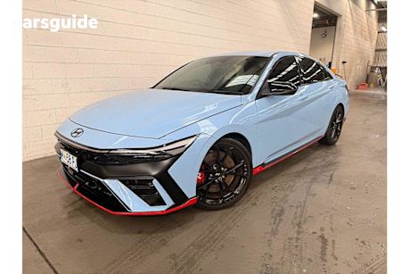 Blue 2024 Hyundai I30 Sedan N Premium