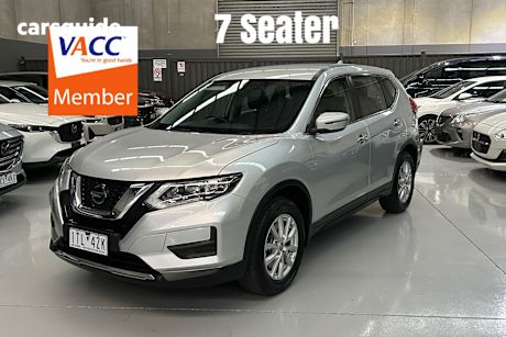 Silver 2021 Nissan X-Trail Wagon ST 7 Seat (2WD)