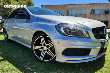 Silver 2015 Mercedes-Benz A250 Hatchback Sport