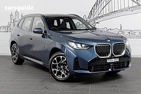 Blue 2025 BMW X3 Wagon 20 Xdrive