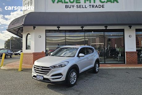 Silver 2016 Hyundai Tucson Wagon Active (fwd)