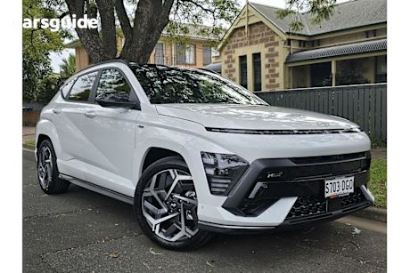 White 2025 Hyundai Kona Wagon Premium N Line