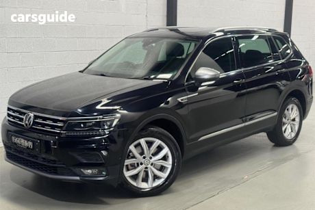 Black 2018 Volkswagen Tiguan Wagon Allspace 132 TSI Comfortline