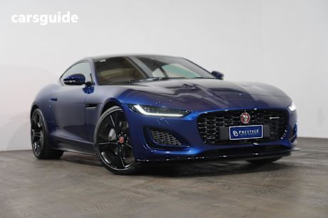 Blue 2020 Jaguar F-Type Coupe 2.0 R-Dynamic RWD (221KW)