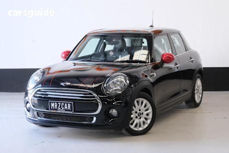 Black 2015 Mini Cooper Hatchback 5D Hatch