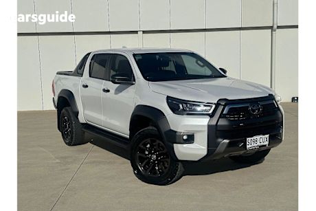 White 2023 Toyota Hilux Double Cab Pick Up Rogue (4X4)