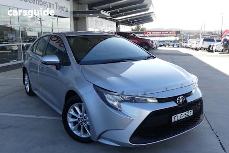 Silver 2020 Toyota Corolla Sedan SX