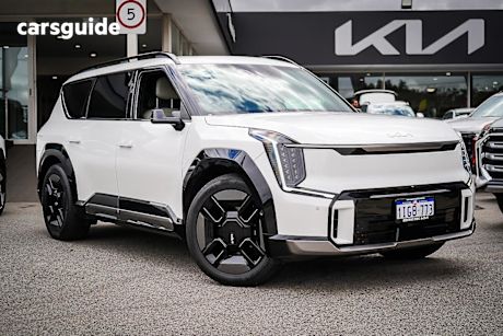 White 2024 Kia EV9 SUV GT-LINE 4X4