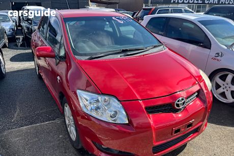 Burgundy 2007 Toyota Corolla Wagon Levin