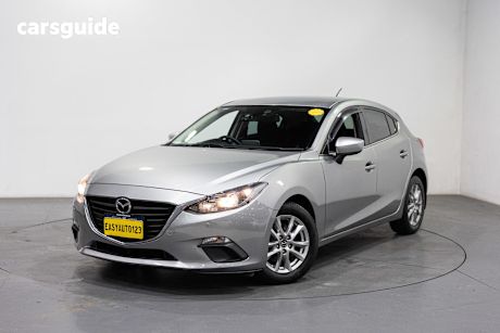Silver 2014 Mazda 3 Hatchback Maxx