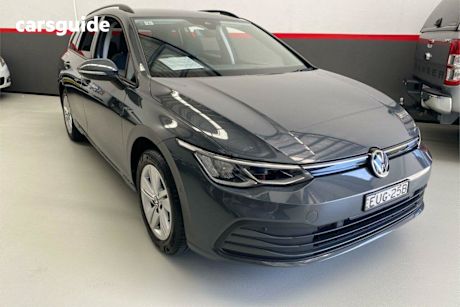 Grey 2021 Volkswagen Golf Wagon 110TSI