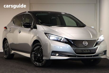 Silver 2023 Nissan Leaf Hatchback E+