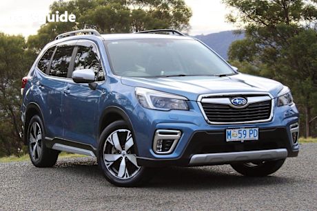 Blue 2021 Subaru Forester Wagon 2.5I-S (awd)
