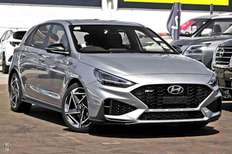 Silver 2025 Hyundai I30 Hatchback N Line Mhev