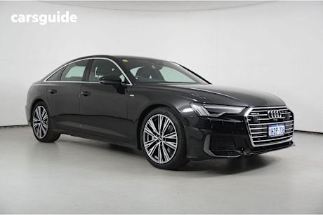 Black 2022 Audi A6 Sedan 45 Tfsi Quattro S Line Mhev