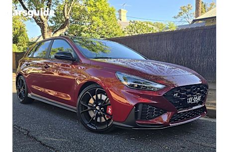 Red 2024 Hyundai I30 Hatchback N Premium With Sunroof