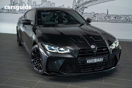 Black 2022 BMW M4 Coupe Competition