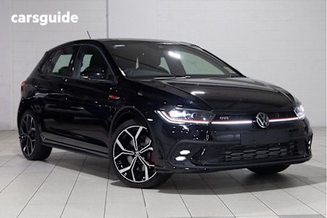 Black 2025 Volkswagen Polo Hatchback GTI