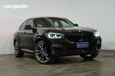 Black 2021 BMW X4 Coupe M40I